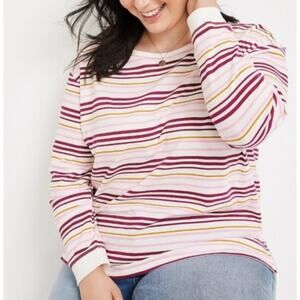 Maurice’s stripped long sleeve shirt